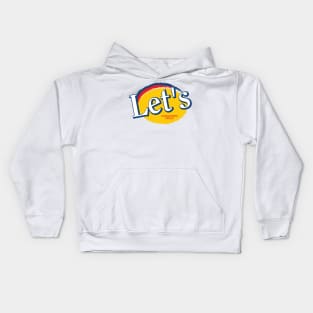 Let´s Potato Chips Logo Kids Hoodie